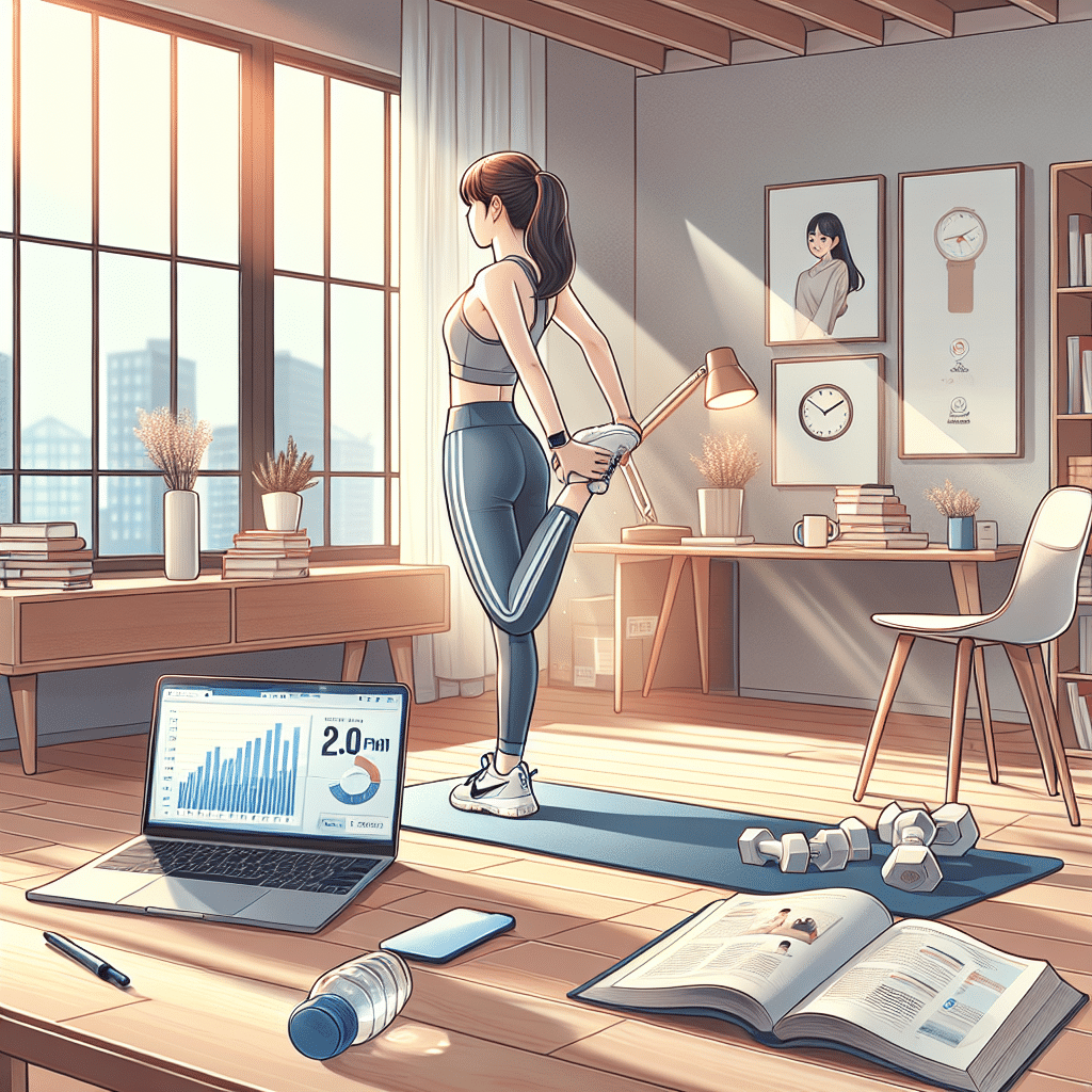 rotina de exercícios rápida para estudantes