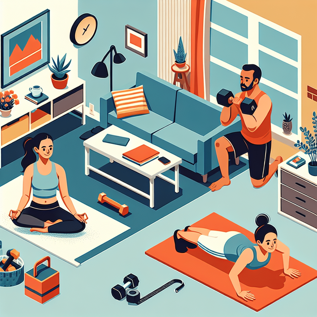 dicas para treinar com pouco espaço