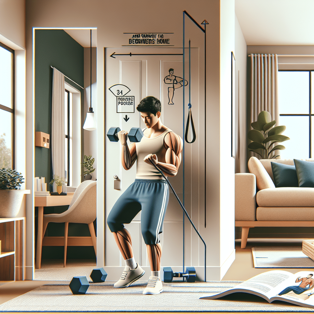 treino de braços eficiente para iniciantes em casa