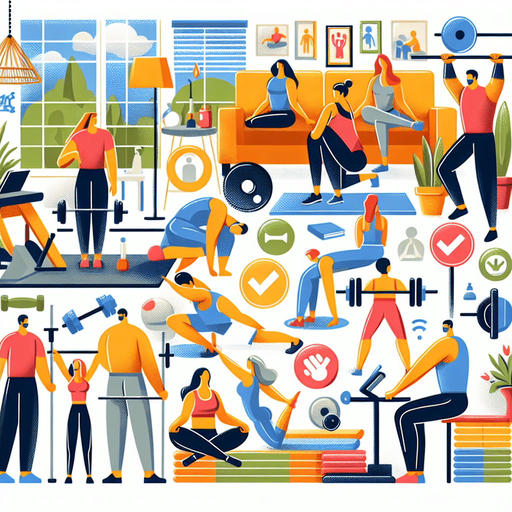 como evitar lesões em exercícios em casa