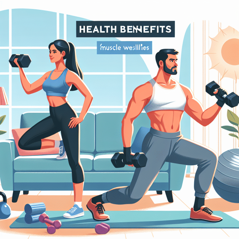 saúde muscular e suas vantagens com exercícios em casa