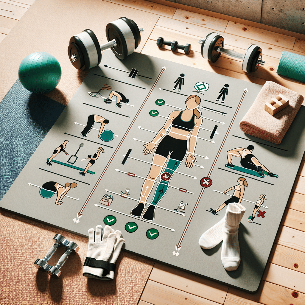 prevenção de lesões em rotinas de exercícios caseiros