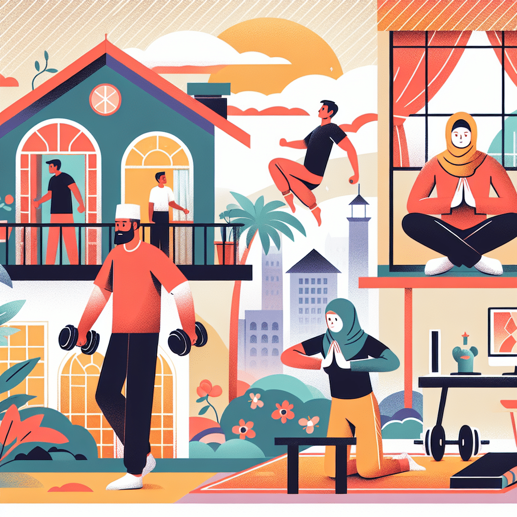 fortalecendo a saúde muscular com exercícios em casa