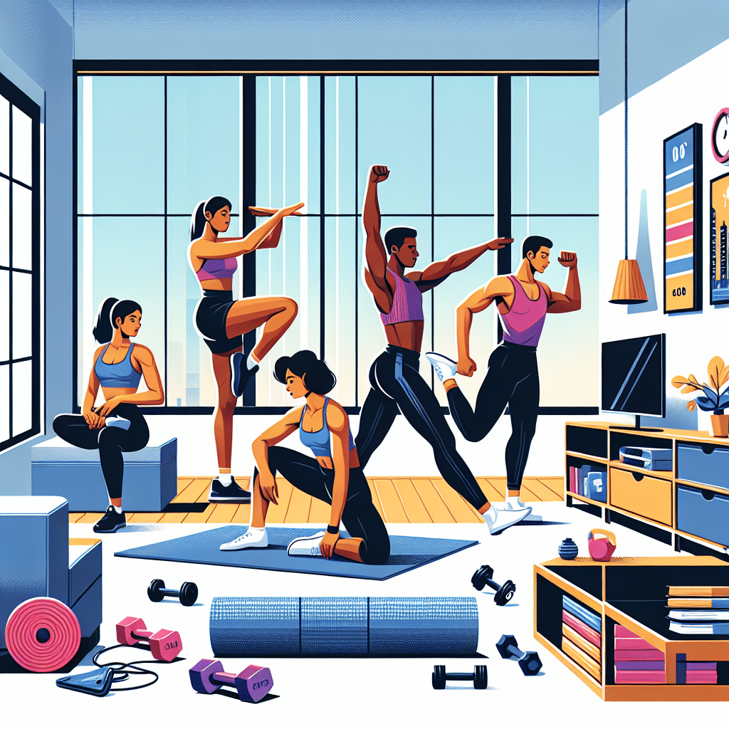 exercícios em casa para aumentar energia e disposição diária