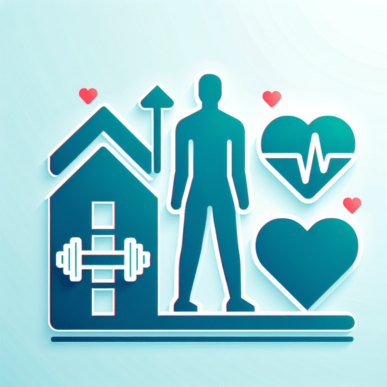 benefícios da saúde cardiovascular com exercícios simples em casa