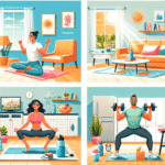 benefícios dos exercícios em casa: conquiste saúde e bem-estar