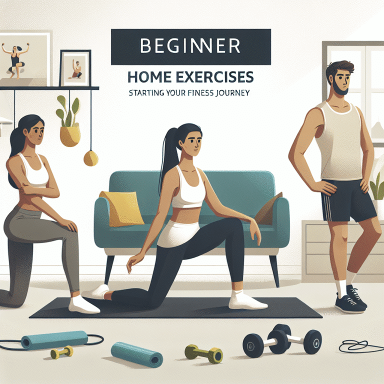 exercícios em casa para iniciantes: comece sua jornada fitness