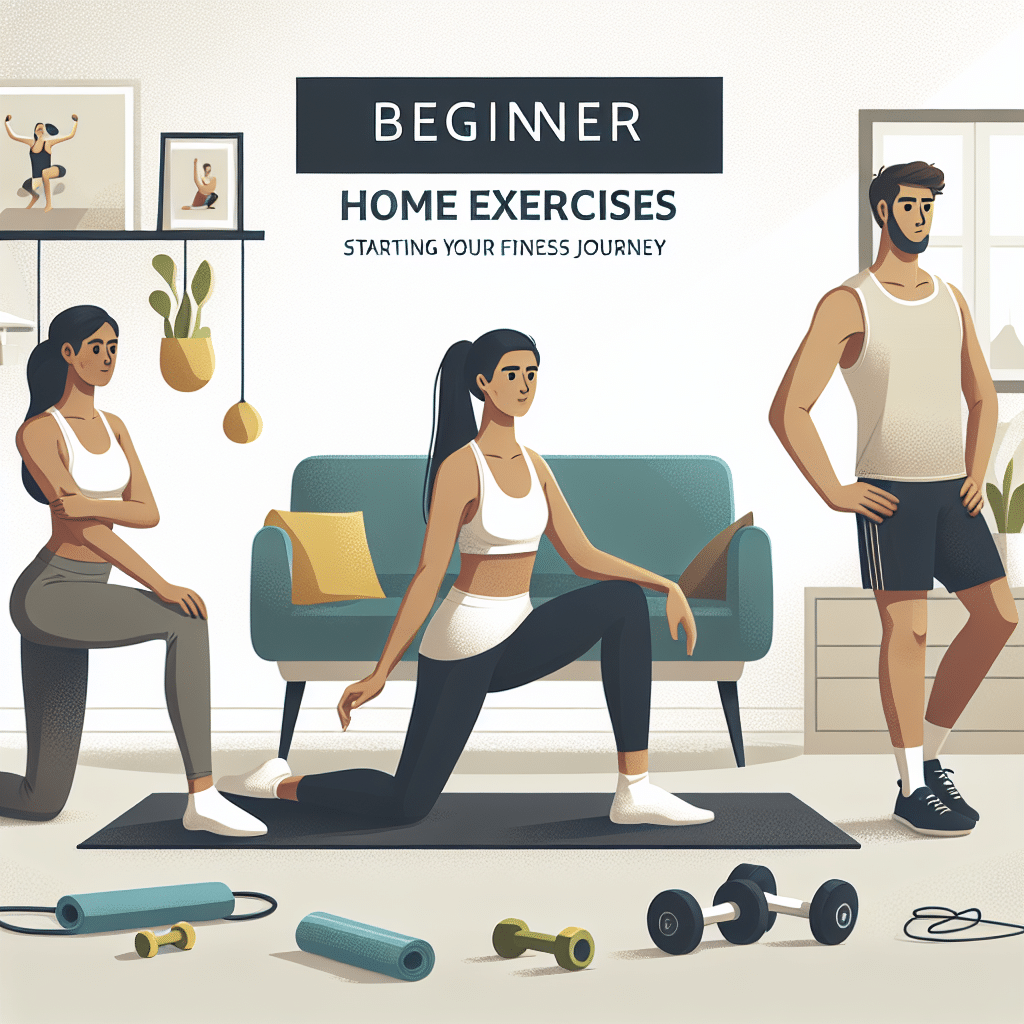 exercícios em casa para iniciantes: comece sua jornada fitness