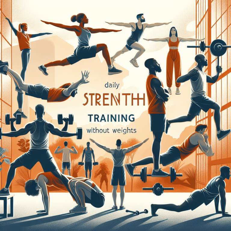 treino de força diário sem pesos