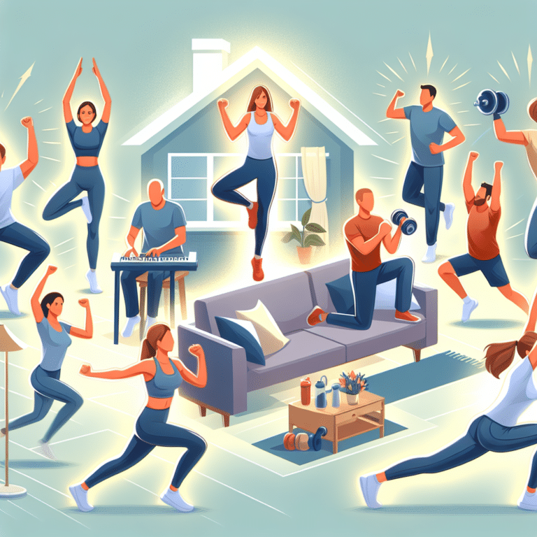 exercícios em casa para aumentar energia