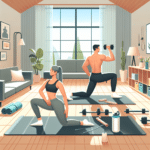 saúde muscular com exercícios em casa
